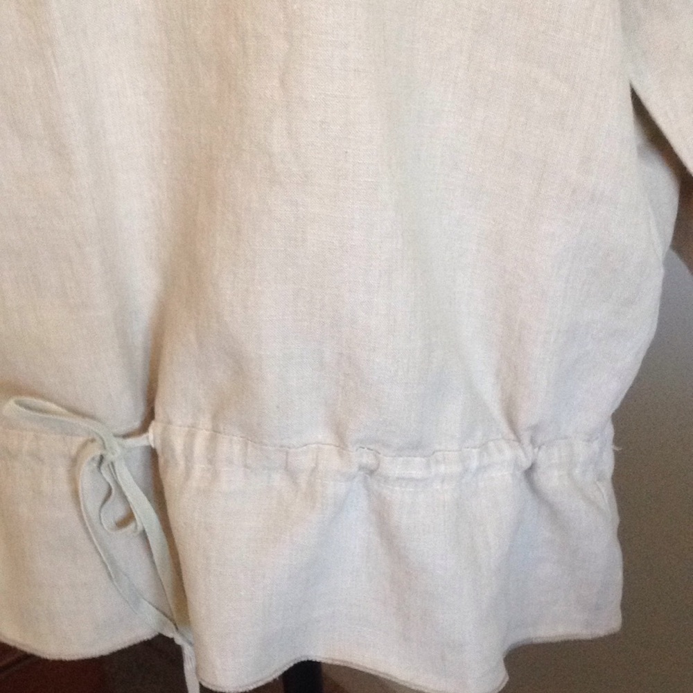 Hot Cotton Linen top - Picture 3 of 5